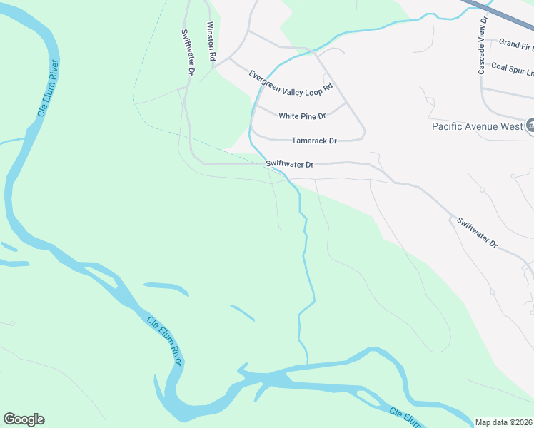map of restaurants, bars, coffee shops, grocery stores, and more near 120 Tamarack Street in Cle Elum