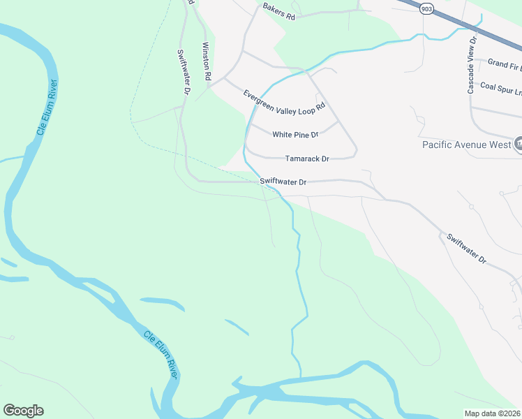 map of restaurants, bars, coffee shops, grocery stores, and more near 131 Plateau Loop in Cle Elum