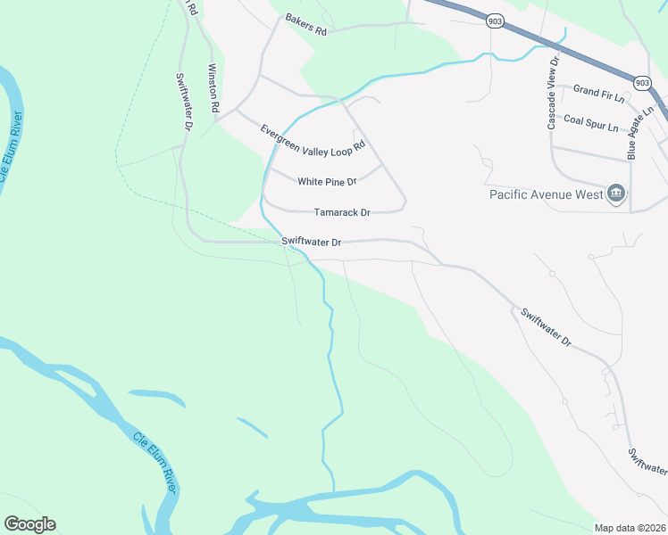 map of restaurants, bars, coffee shops, grocery stores, and more near 1980 Wanawish Loop in Cle Elum