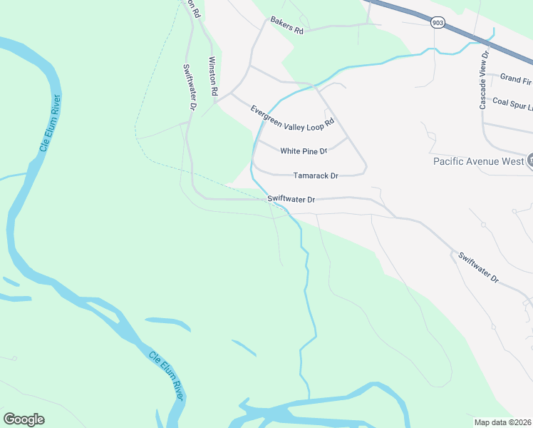 map of restaurants, bars, coffee shops, grocery stores, and more near 120 Tamarack St in Cle Elum