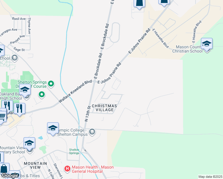 map of restaurants, bars, coffee shops, grocery stores, and more near 11 Reindeer Lane in Shelton