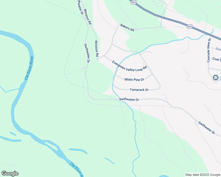 map of restaurants, bars, coffee shops, grocery stores, and more near 201 Patricks Park Drive in Ronald