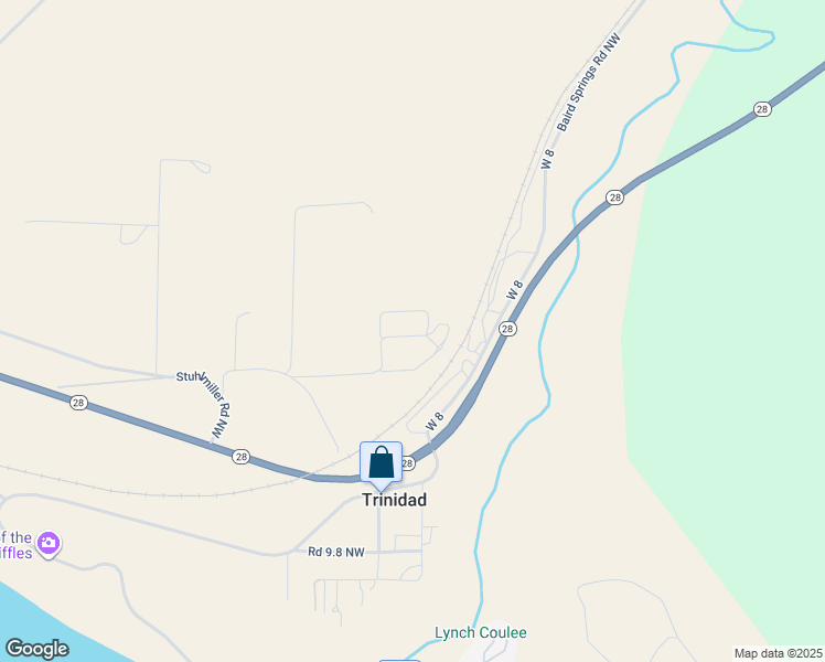 map of restaurants, bars, coffee shops, grocery stores, and more near 23832 Fine Wine Road North West in Quincy