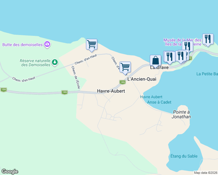 map of restaurants, bars, coffee shops, grocery stores, and more near in 