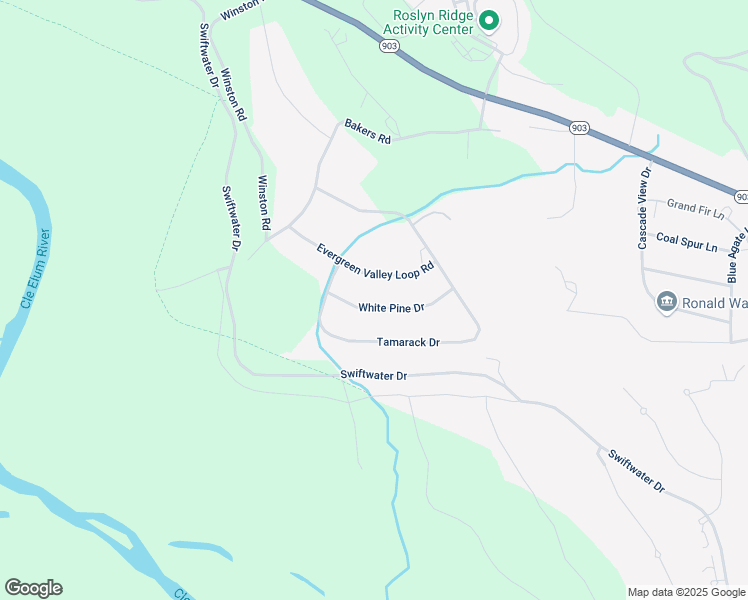 map of restaurants, bars, coffee shops, grocery stores, and more near 71 White Pine Drive in Ronald