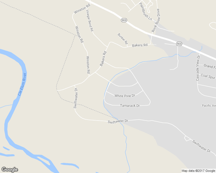 map of restaurants, bars, coffee shops, grocery stores, and more near Patricks Park Drive in Cle Elum