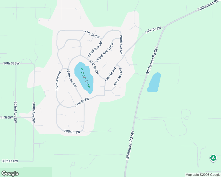 map of restaurants, bars, coffee shops, grocery stores, and more near 19115 23rd Street Kp South in Lakebay