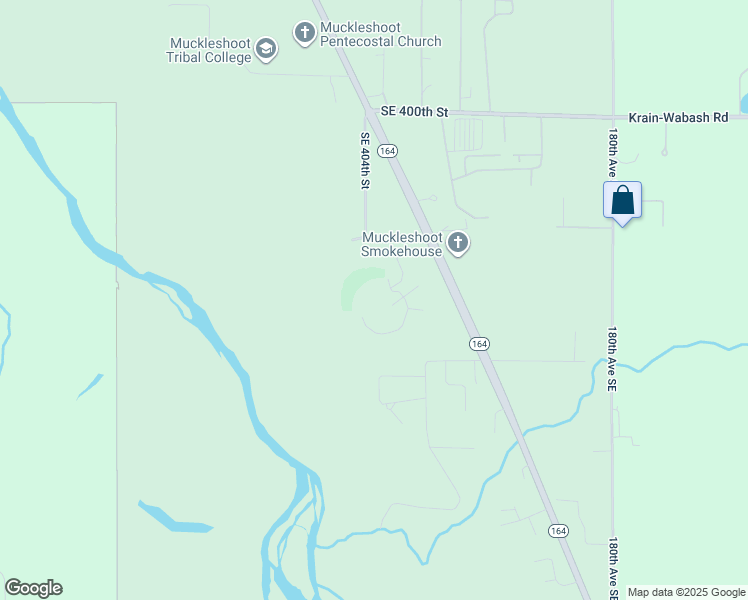 map of restaurants, bars, coffee shops, grocery stores, and more near 40601 Auburn Enumclaw Road Southeast in Auburn