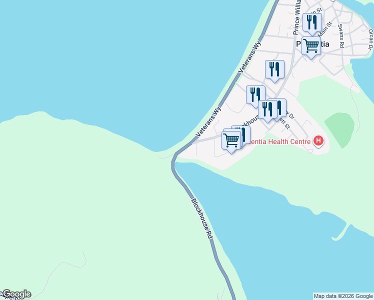 map of restaurants, bars, coffee shops, grocery stores, and more near 101 Blockhouse Road in Placentia