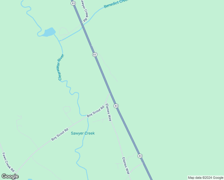 map of restaurants, bars, coffee shops, grocery stores, and more near 11560 Boy Scout Road in Seeley Lake