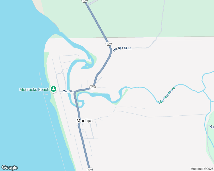 map of restaurants, bars, coffee shops, grocery stores, and more near 4846 Washington 109 in Moclips