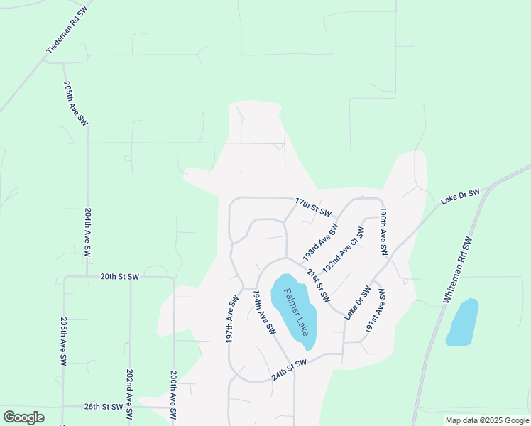 map of restaurants, bars, coffee shops, grocery stores, and more near 19614 18th Street Southwest in Lakebay