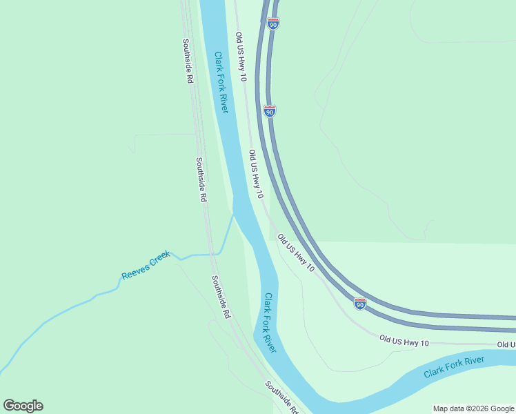 map of restaurants, bars, coffee shops, grocery stores, and more near 4743 Sloway Frontage Road East in Saint Regis