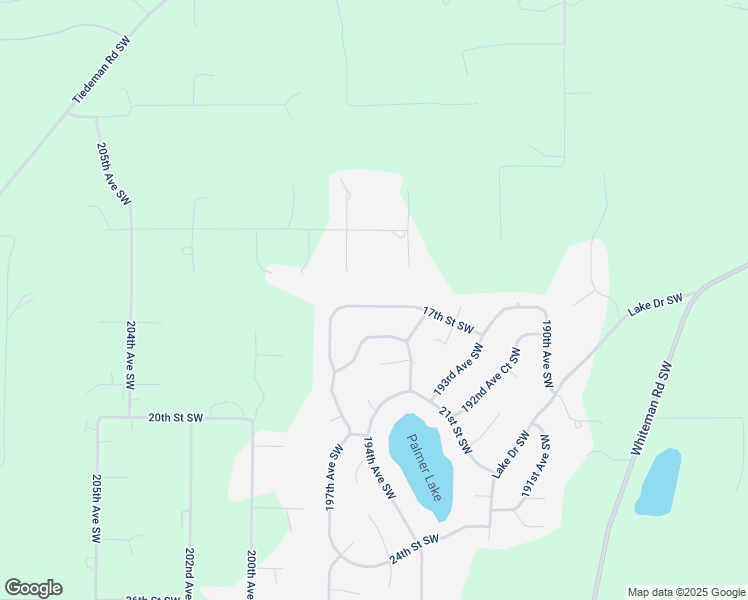 map of restaurants, bars, coffee shops, grocery stores, and more near 19607 17th Street Southwest in Lakebay