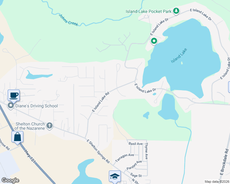 map of restaurants, bars, coffee shops, grocery stores, and more near 30 Lily Pond Lane in Shelton