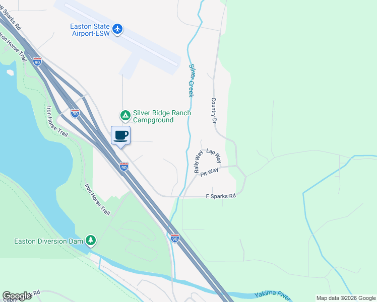 map of restaurants, bars, coffee shops, grocery stores, and more near 81 Rally Way in Easton