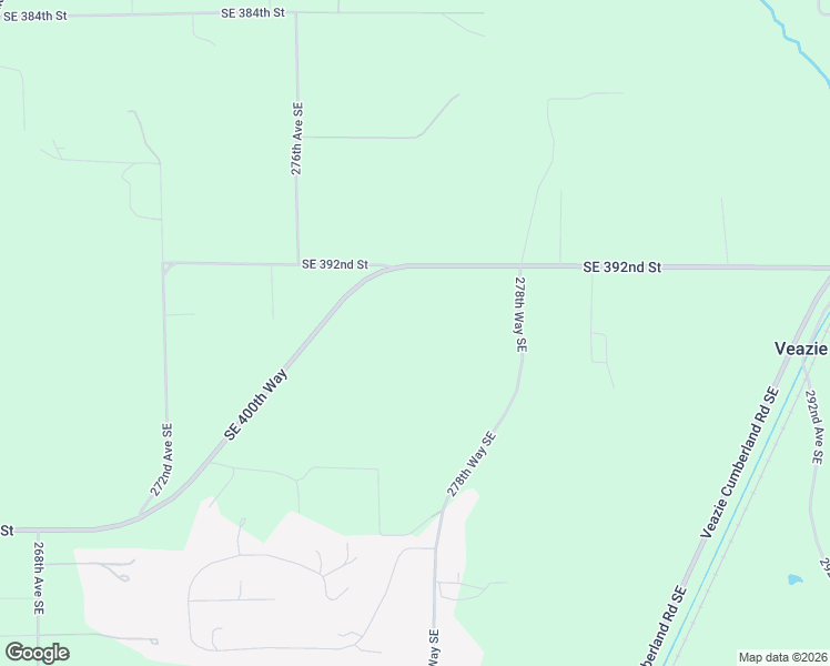 map of restaurants, bars, coffee shops, grocery stores, and more near 27805 Southeast 392nd Street in Enumclaw