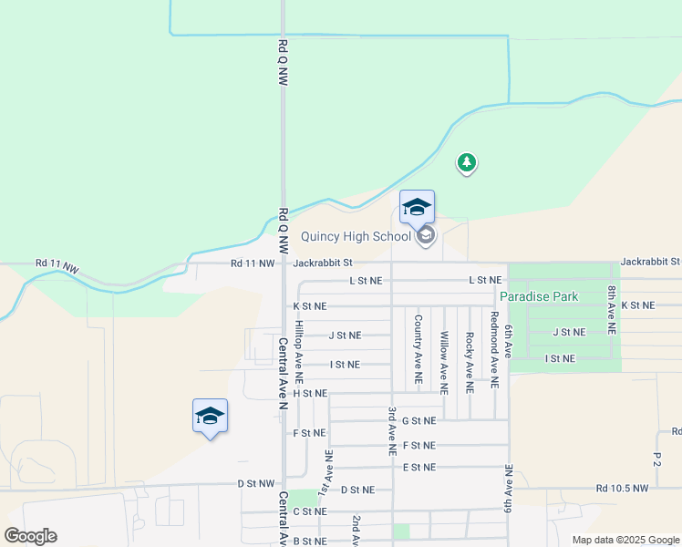 map of restaurants, bars, coffee shops, grocery stores, and more near 111 L Street Northeast in Quincy