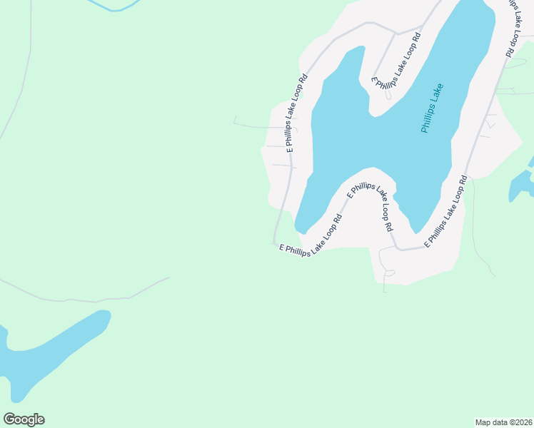 map of restaurants, bars, coffee shops, grocery stores, and more near 1701 East Phillips Lake Loop Road in Shelton