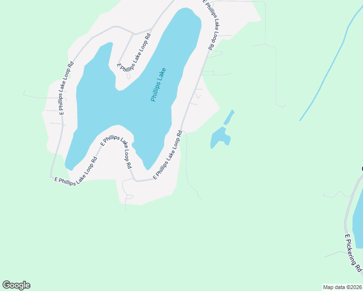 map of restaurants, bars, coffee shops, grocery stores, and more near 761 East Phillips Lake Loop Road in Shelton