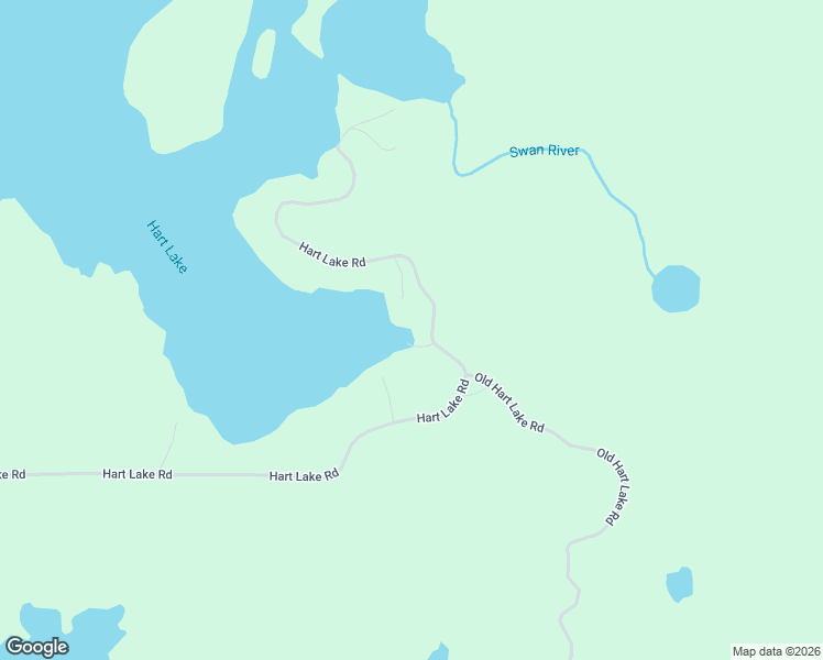 map of restaurants, bars, coffee shops, grocery stores, and more near 13518 Hart Lake Road in Goodland