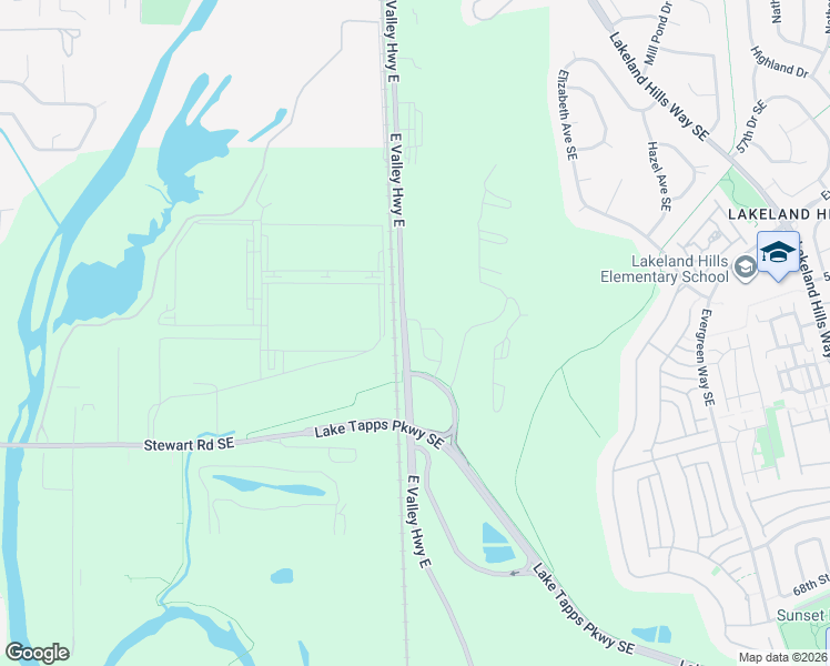 map of restaurants, bars, coffee shops, grocery stores, and more near 6019 Alexander Avenue Southeast in Auburn