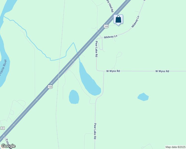 map of restaurants, bars, coffee shops, grocery stores, and more near 2203 Pear Lake Road in Grand Rapids