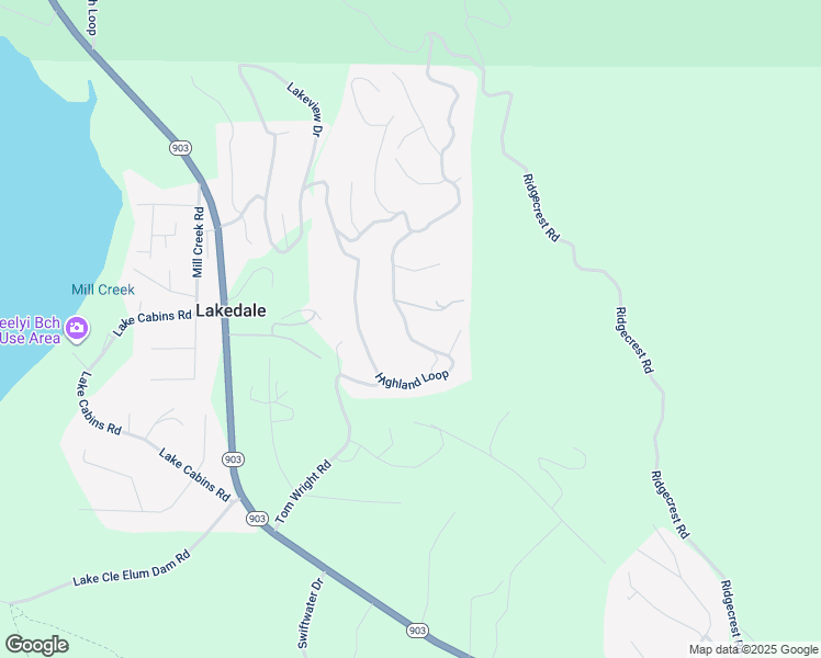 map of restaurants, bars, coffee shops, grocery stores, and more near 910 Highland Loop in Ronald