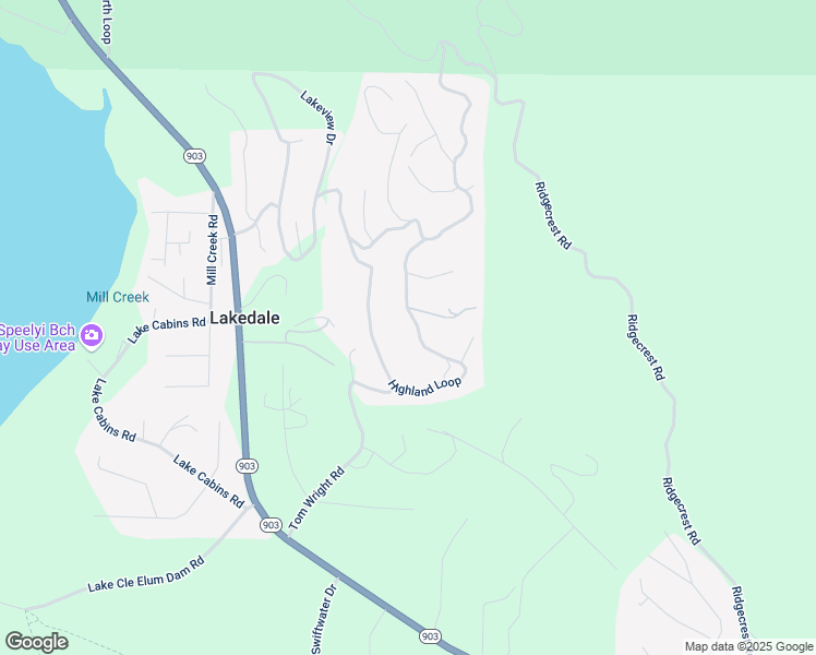 map of restaurants, bars, coffee shops, grocery stores, and more near 1051 Highland Loop in Ronald