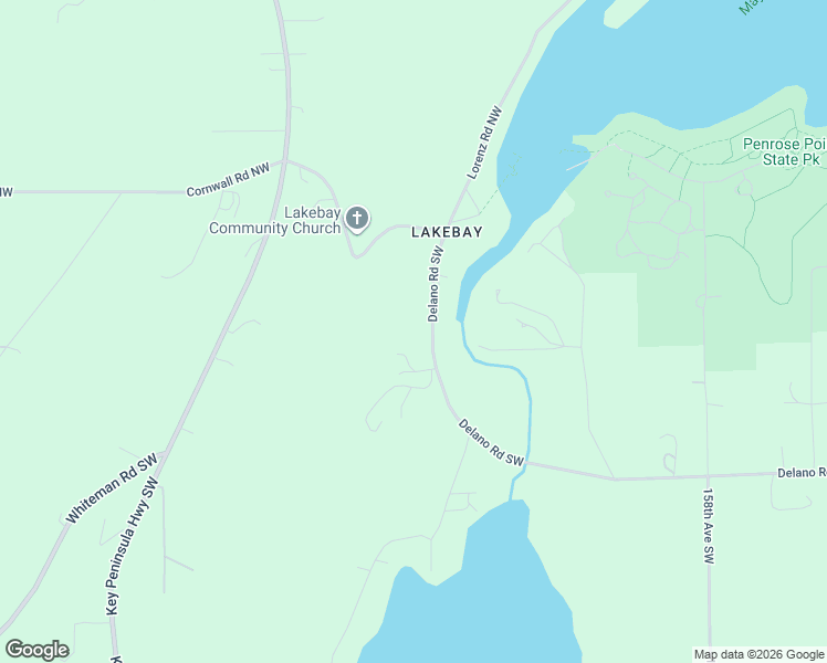map of restaurants, bars, coffee shops, grocery stores, and more near 314 Lorenz Road Northwest in Lakebay