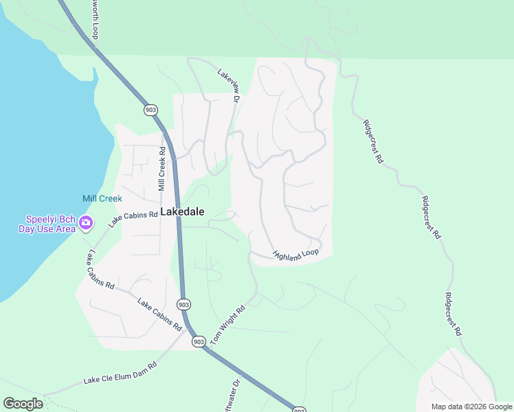 map of restaurants, bars, coffee shops, grocery stores, and more near 241 Highland Loop in Ronald