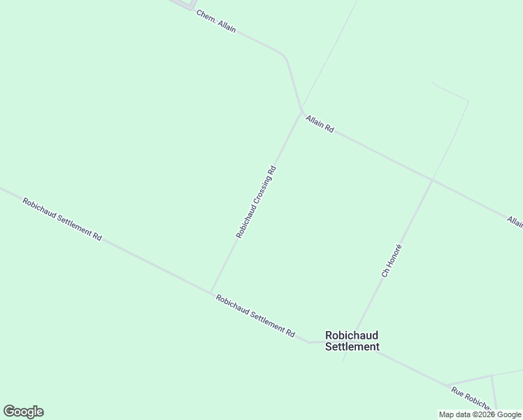 map of restaurants, bars, coffee shops, grocery stores, and more near 44 Robichaud Crossing Road in Robichaud Settlement