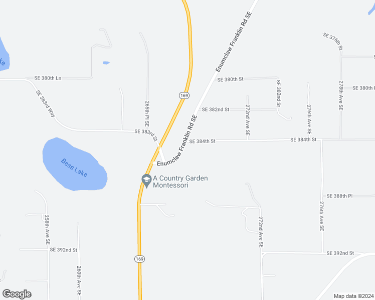 map of restaurants, bars, coffee shops, grocery stores, and more near 38410 Enumclaw Franklin Road Southeast in Enumclaw