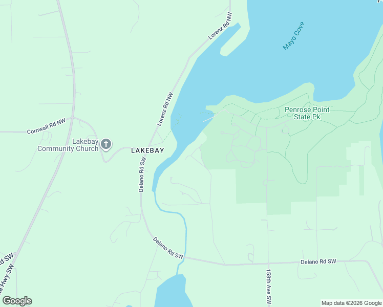 map of restaurants, bars, coffee shops, grocery stores, and more near 212 Ulsh Road Southwest in Lakebay
