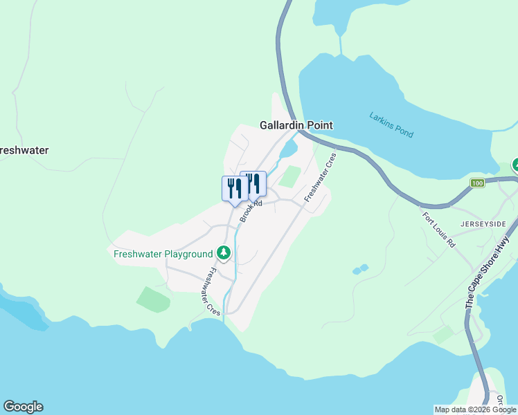 map of restaurants, bars, coffee shops, grocery stores, and more near 26 Brook Road in Placentia
