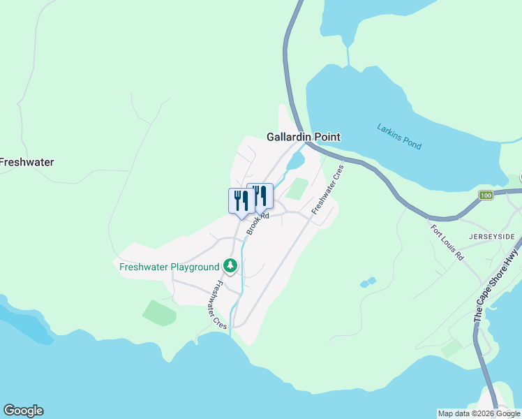 map of restaurants, bars, coffee shops, grocery stores, and more near 26 Brook Road in Placentia