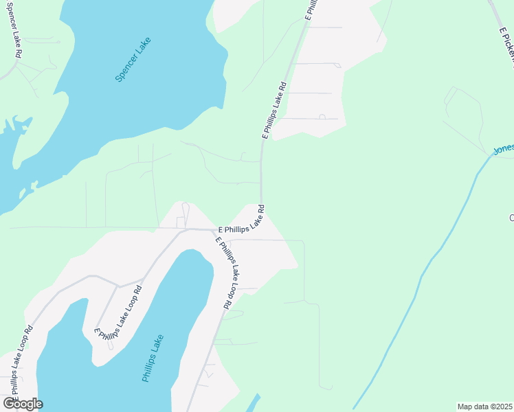 map of restaurants, bars, coffee shops, grocery stores, and more near 904 East Phillips Lake Road in Shelton