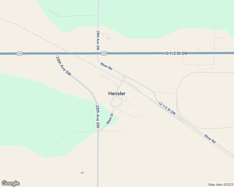 map of restaurants, bars, coffee shops, grocery stores, and more near in Hensler