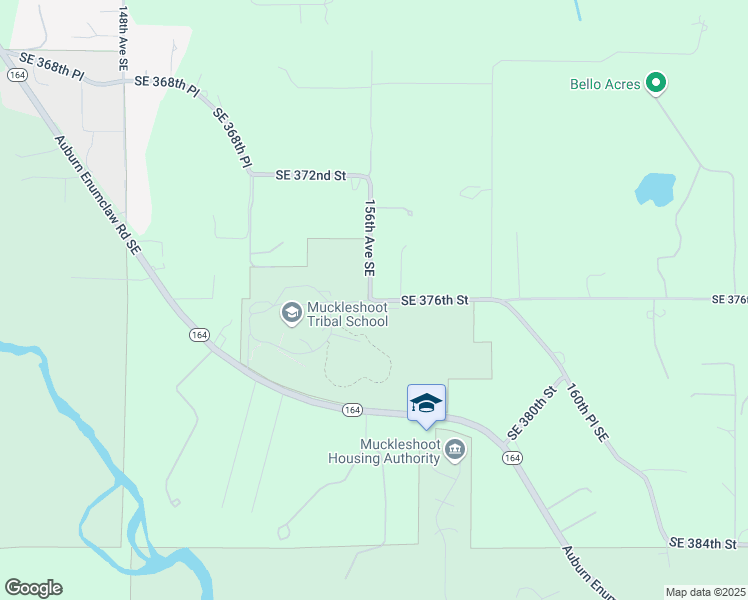 map of restaurants, bars, coffee shops, grocery stores, and more near 15599 Southeast 376th Street in Auburn