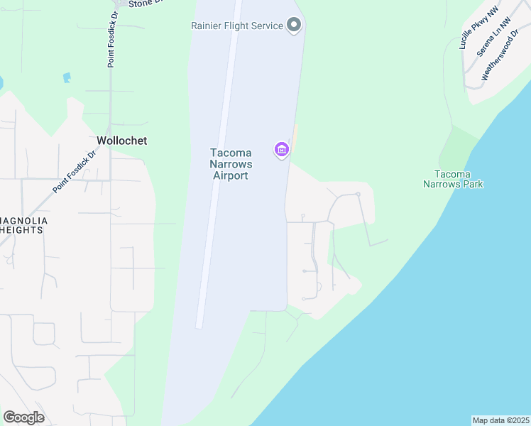 map of restaurants, bars, coffee shops, grocery stores, and more near 1090 26th Avenue Northwest in Gig Harbor