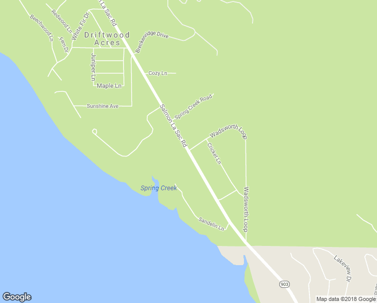 map of restaurants, bars, coffee shops, grocery stores, and more near 14997 Salmon La Sac Road in Ronald