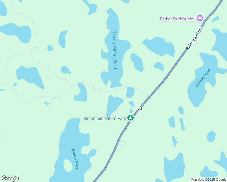 map of restaurants, bars, coffee shops, grocery stores, and more near Prison Camp Road in Brigus Junction
