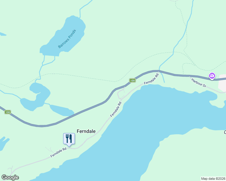 map of restaurants, bars, coffee shops, grocery stores, and more near 15466 Newfoundland and Labrador 100 in Placentia
