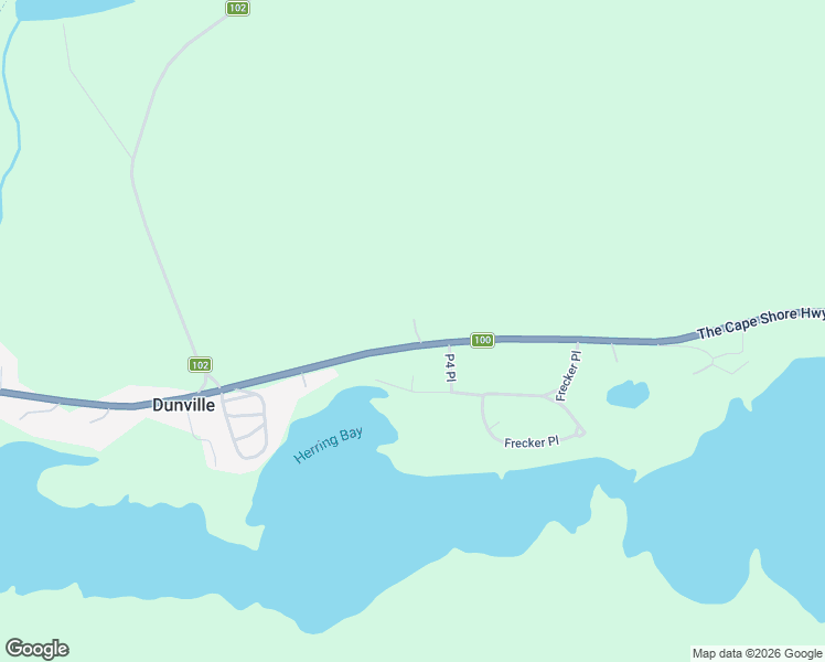 map of restaurants, bars, coffee shops, grocery stores, and more near 944 Newfoundland and Labrador 100 in Dunville