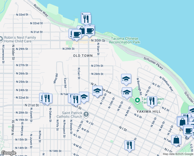 Walk Score Detail Map