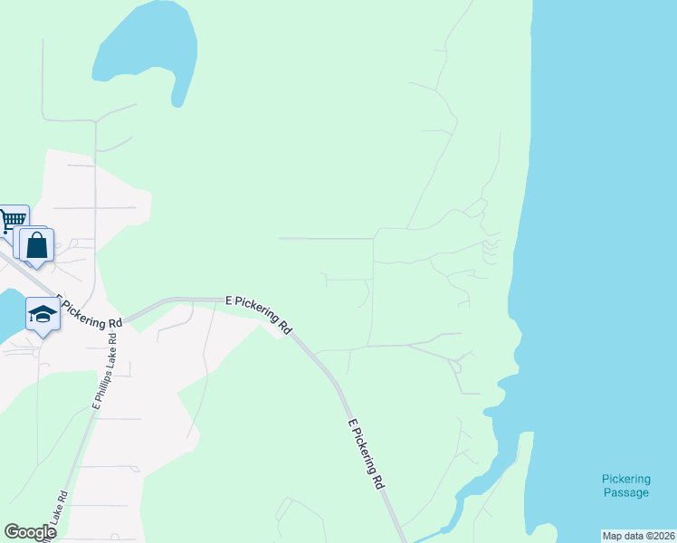 map of restaurants, bars, coffee shops, grocery stores, and more near 61 East Angel Way in Shelton
