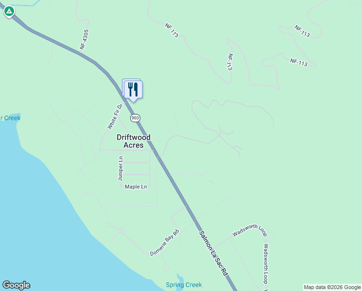 map of restaurants, bars, coffee shops, grocery stores, and more near 621 Breckenridge Drive in Ronald