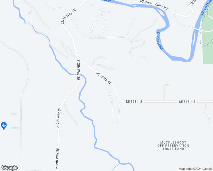 map of restaurants, bars, coffee shops, grocery stores, and more near 29248 218th Avenue Southeast in Enumclaw