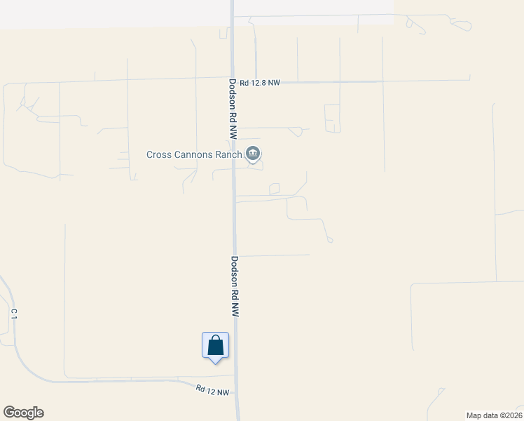 map of restaurants, bars, coffee shops, grocery stores, and more near 12503 Dodson Road Northwest in Ephrata