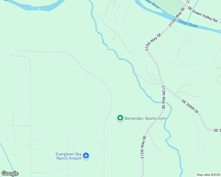 map of restaurants, bars, coffee shops, grocery stores, and more near 36499-36601 208th Avenue Southeast in Auburn